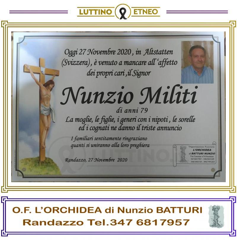 Nunzio  Militi 